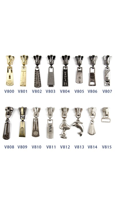 TB-AQH  金屬 3號 5號 8號 10號 拉鏈頭 樹脂 尼龍拉鏈頭 衣服拉鏈頭 銅拉頭配件 細節-5